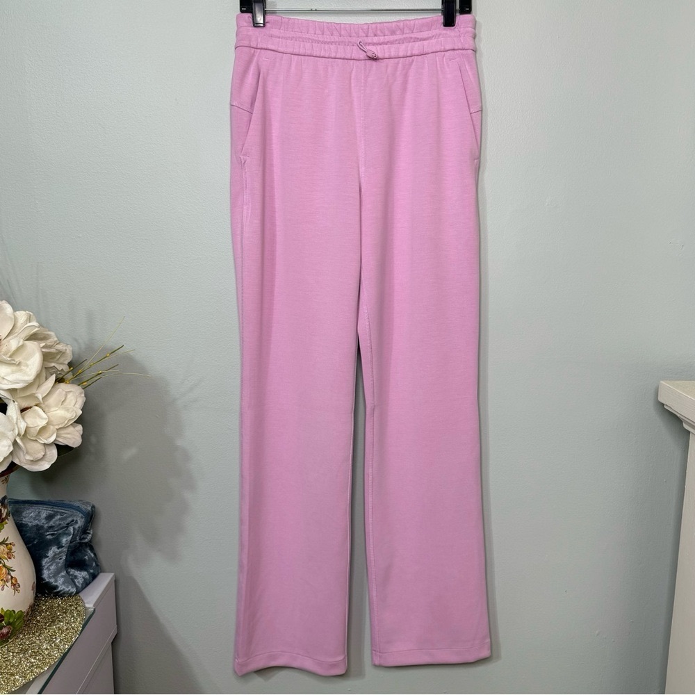 Lululemon Softstreme High Rise Pant Vita Pink Straight Leg Sweatpant Size 6 NWT - Picture 4 of 11